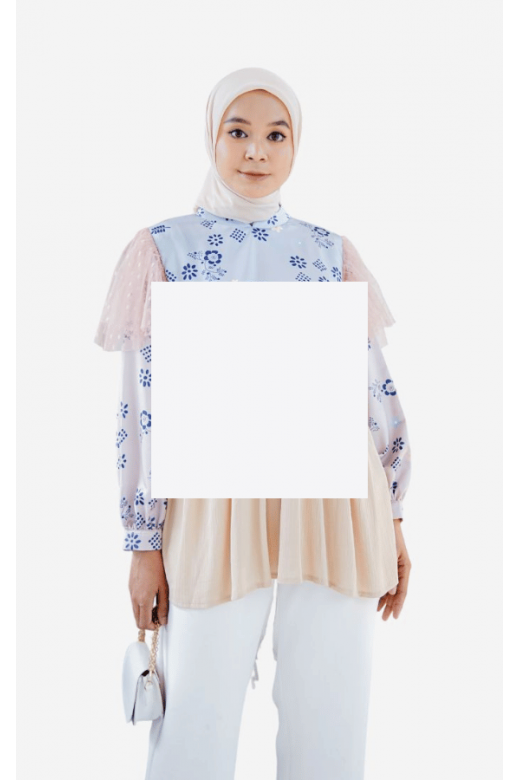 Lola Blouse Dusty Blue